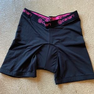 Padded bike shorts